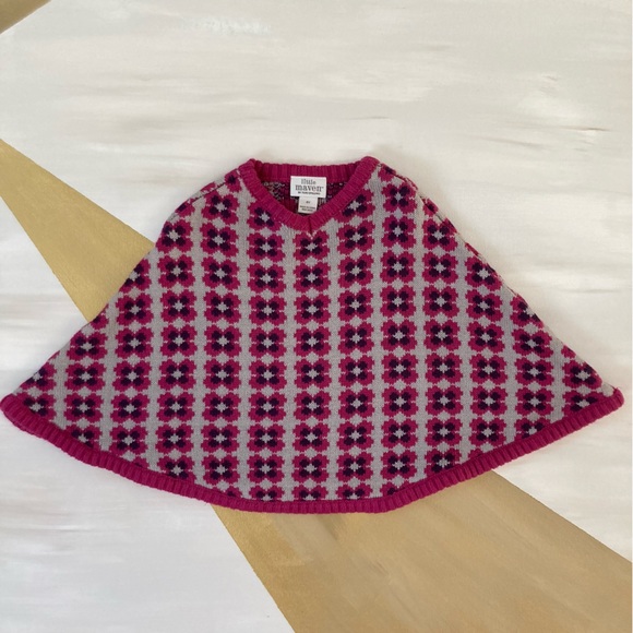 Sweater Poncho Shawl - Picture 1 of 4